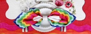 La tovaglia arcobaleno