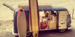 Casa vacanze: raccolta funky vintage per il mare